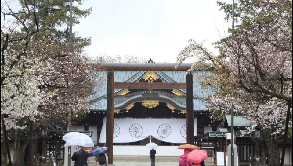 当日の靖国神社