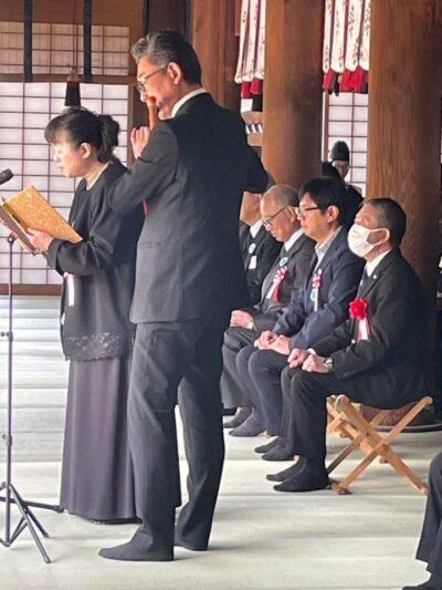 一誠流 竹内一香様と龍笛　山村龍雲様による献吟